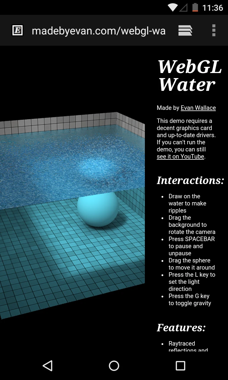 Android System WebView screenshot