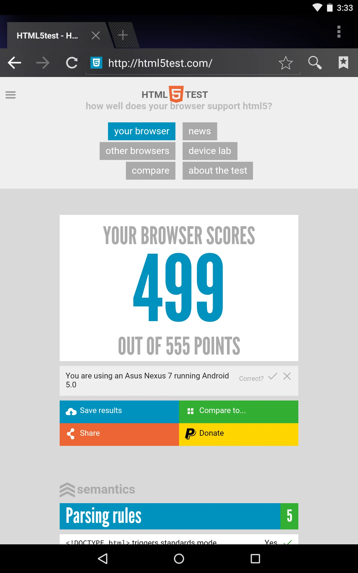 Android System WebView screenshot